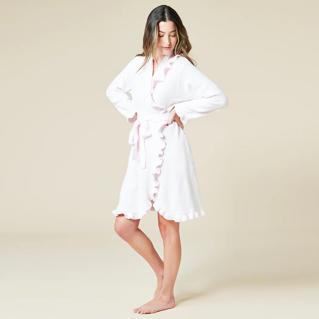 36" Ruffle Chenille Robe - Image 8