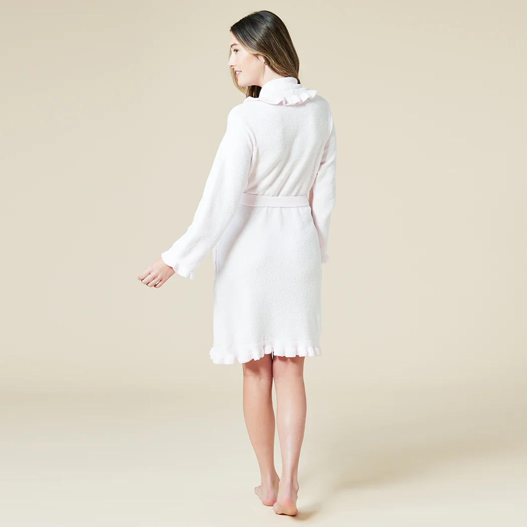 36" Ruffle Chenille Robe - Image 9