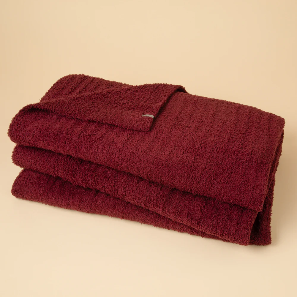 50" x 70" Solid Rib Marshmallow Blanket - Image 16