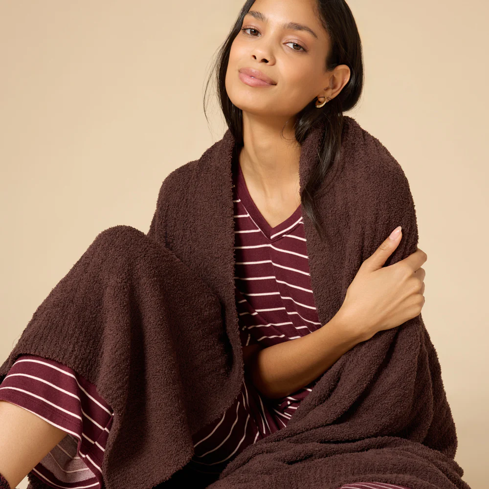 50" x 70" Solid Rib Marshmallow Blanket - Image 20