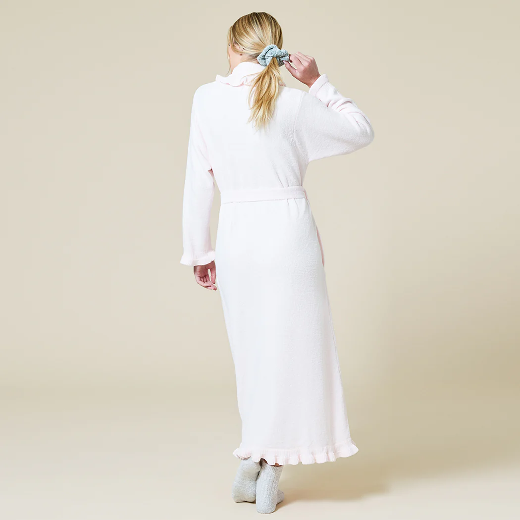 Ruffle Chenille Robe - Image 11