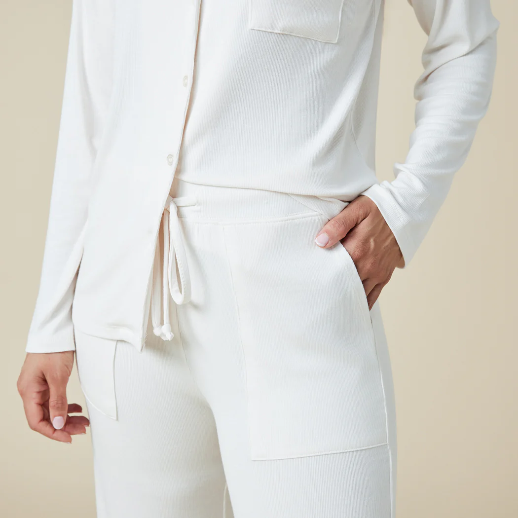 Aria - Slim Notch Collar PJ Set - Image 13