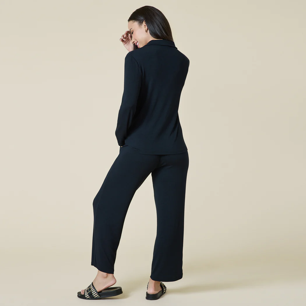Aria - Slim Notch Collar PJ Set - Image 19