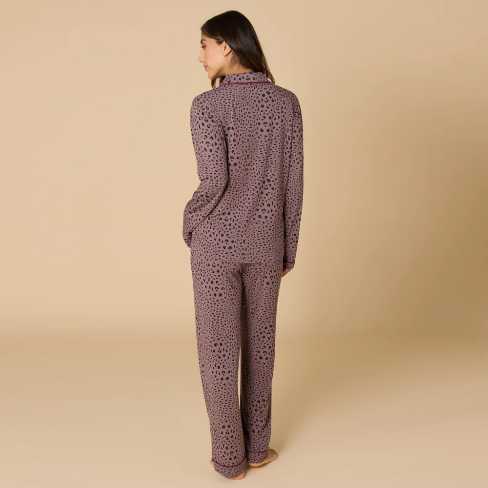 Aria - Slim Notch Collar PJ Set - Image 4