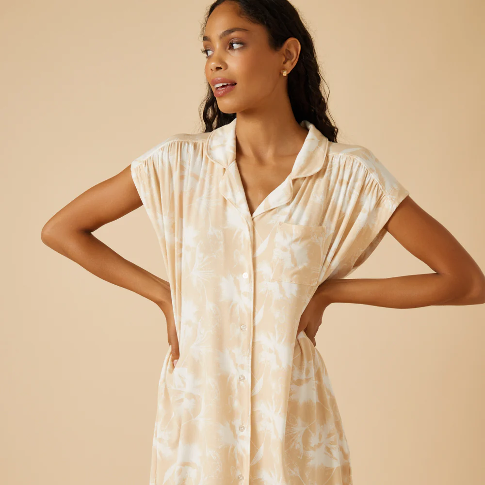 Caftan Mini Sleepshirt - Image 18