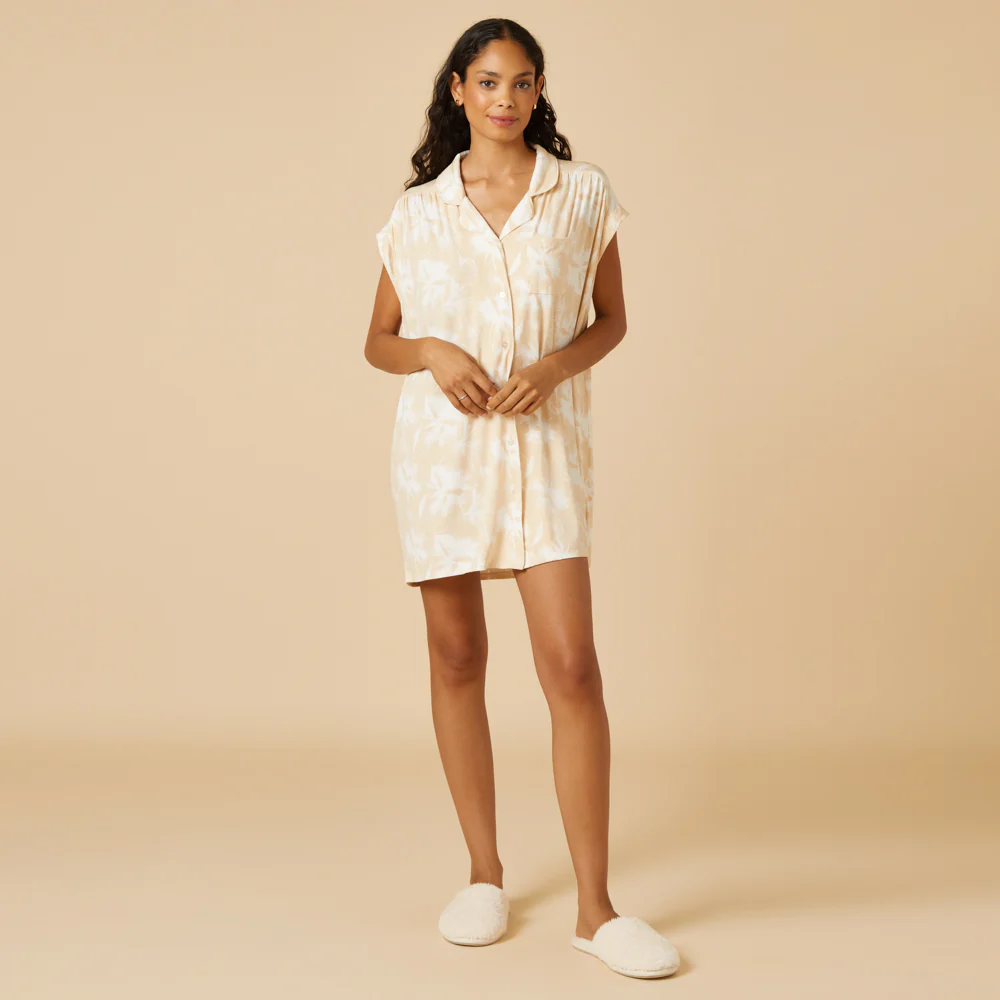 Caftan Mini Sleepshirt - Image 19