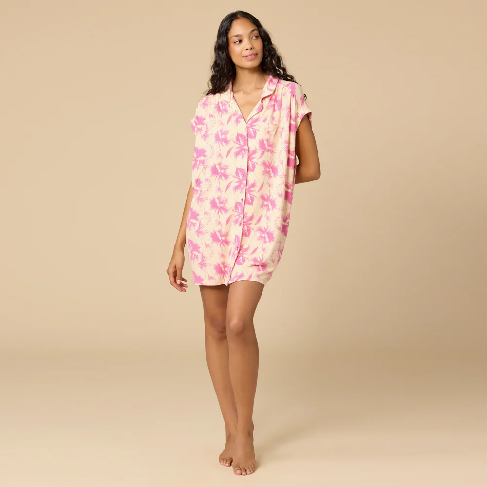 Caftan Mini Sleepshirt - Image 8