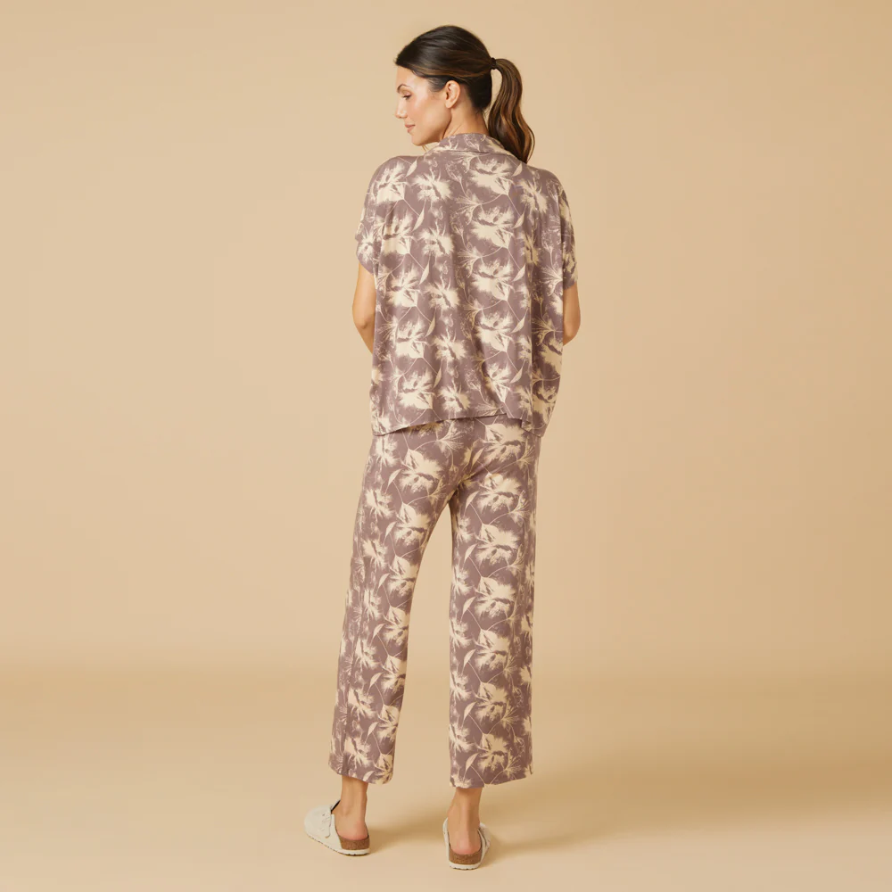 Caftan Top Cropped Pant Set - Image 10