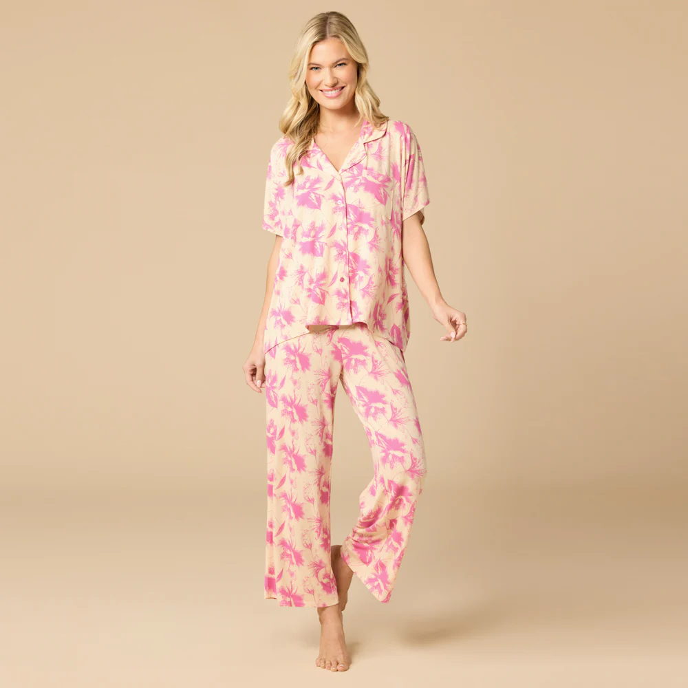 Caftan Top Cropped Pant Set - Image 14