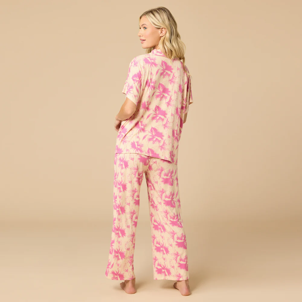 Caftan Top Cropped Pant Set - Image 16