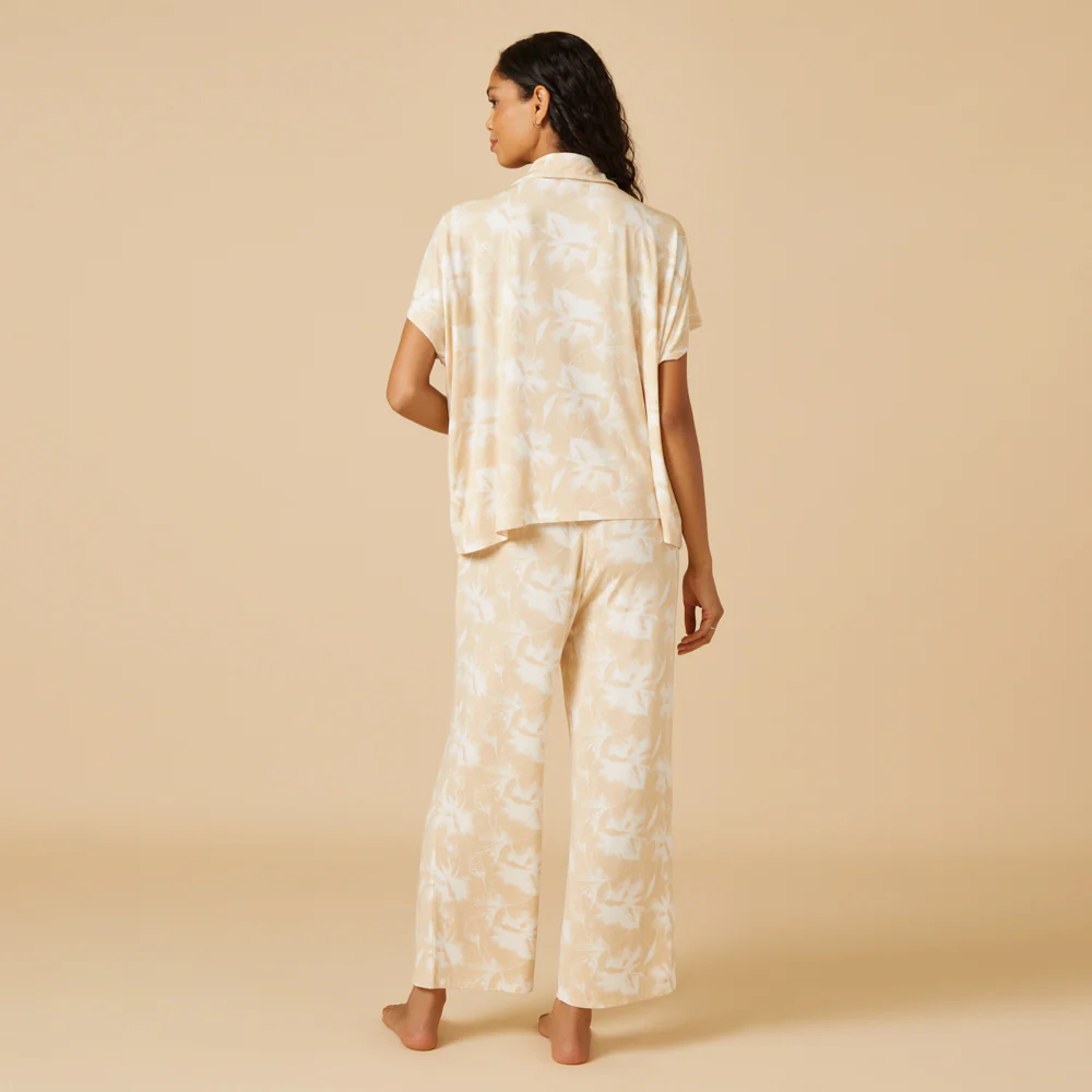 Caftan Top Cropped Pant Set - Image 20