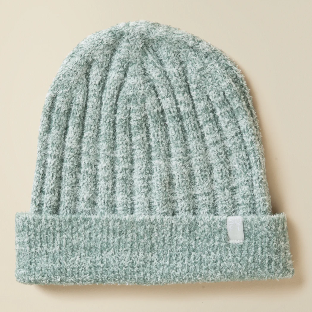 Chunky Rib Marshmallow Beanie - Image 10