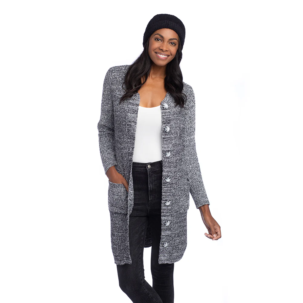Chunky Rib Marshmallow Beanie - Image 12