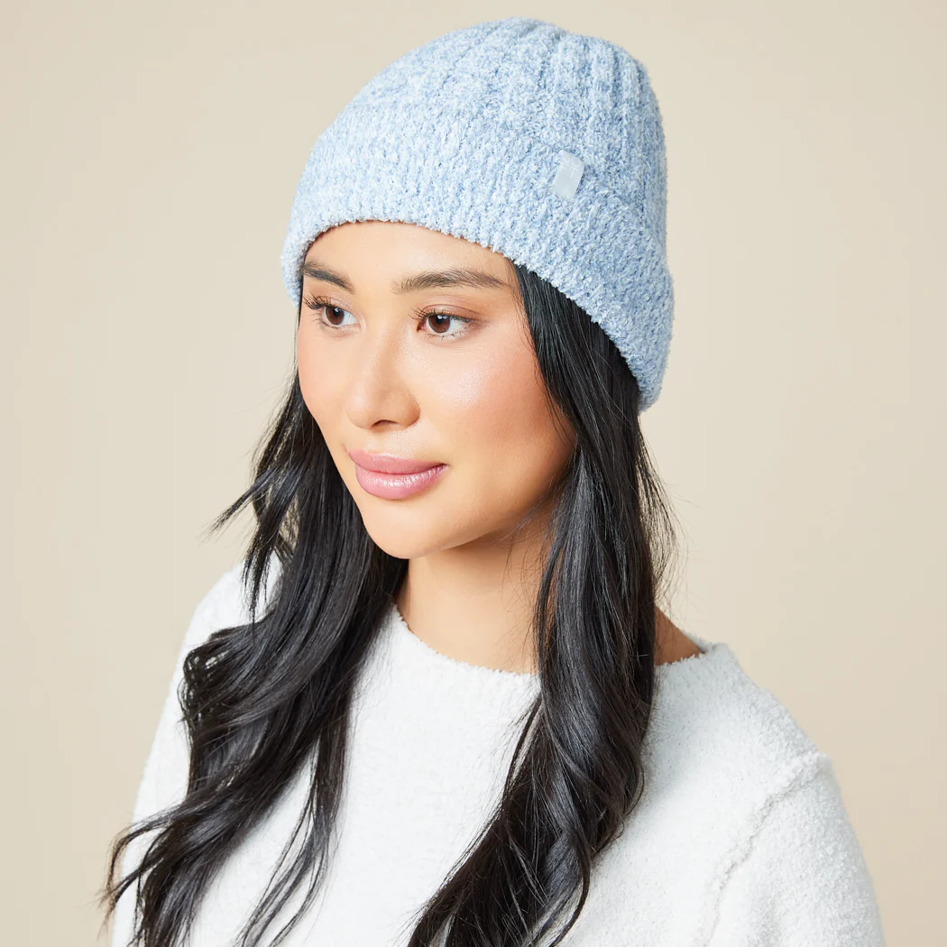 Chunky Rib Marshmallow Beanie - Image 5