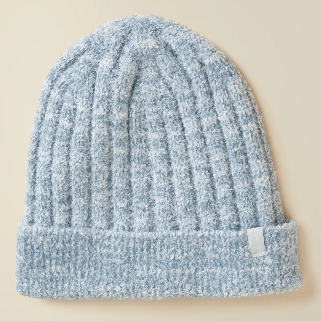 Chunky Rib Marshmallow Beanie - Image 6
