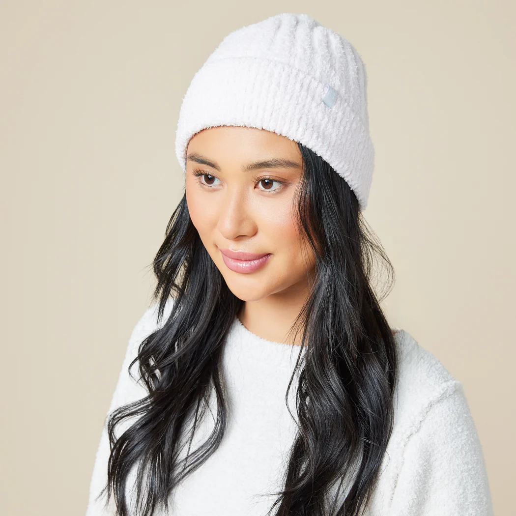 Chunky Rib Marshmallow Beanie - Image 7