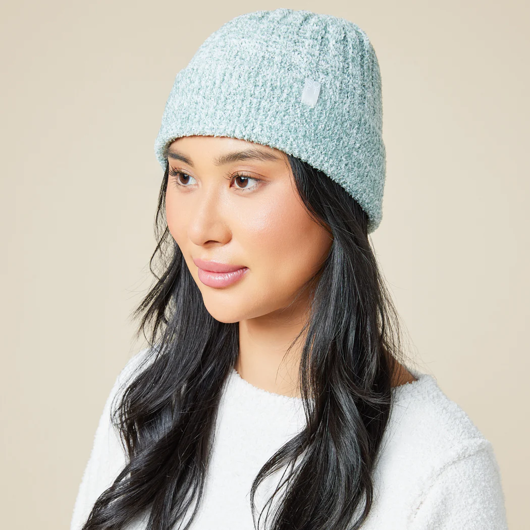 Chunky Rib Marshmallow Beanie - Image 9