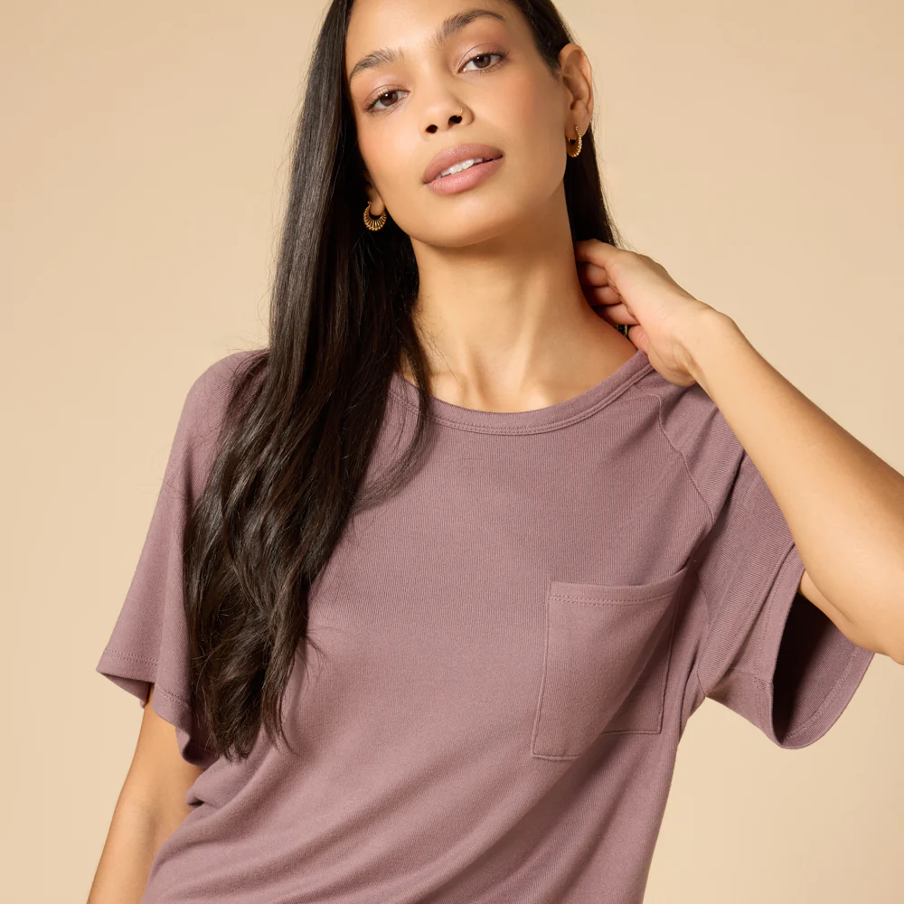 Dream Slouchy Tee Top with Shorts Lounge Set - Image 35