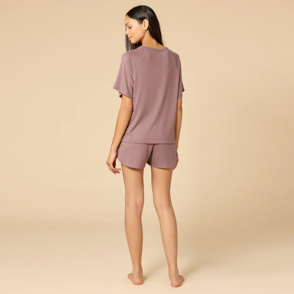 Dream Slouchy Tee Top with Shorts Lounge Set - Image 38