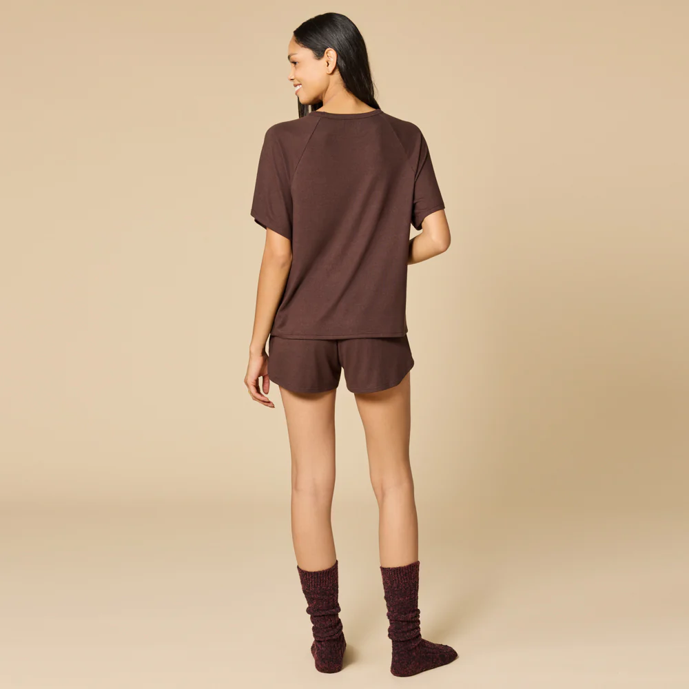 Dream Slouchy Tee Top with Shorts Lounge Set - Image 42