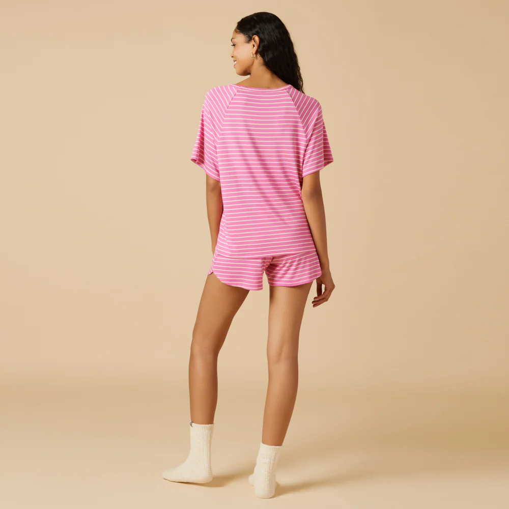 Dream Slouchy Tee Top with Shorts Lounge Set - Image 48