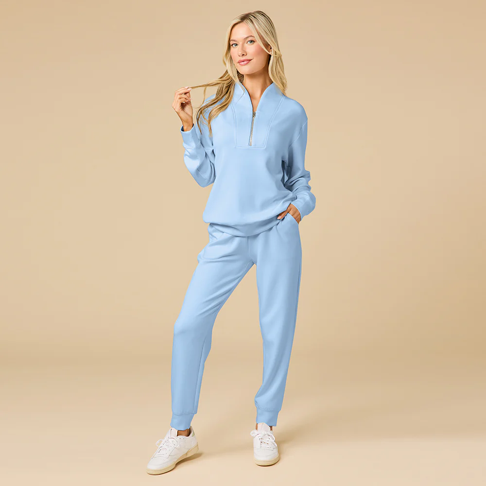 DreamTech ¼ Zip Jogger Set - Image 46