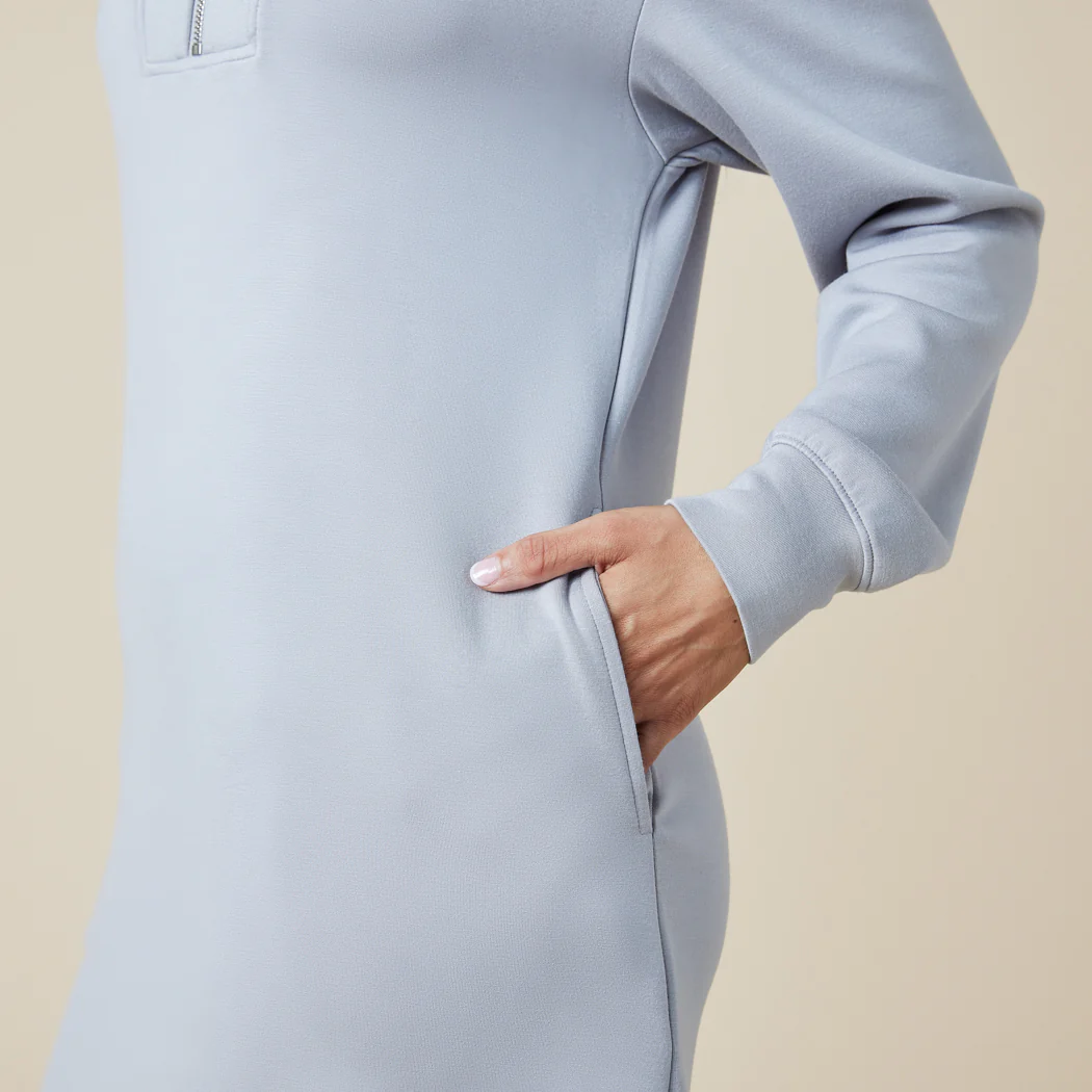 DreamTech 35" 1/4 Zip Tunic Lounger - Image 26