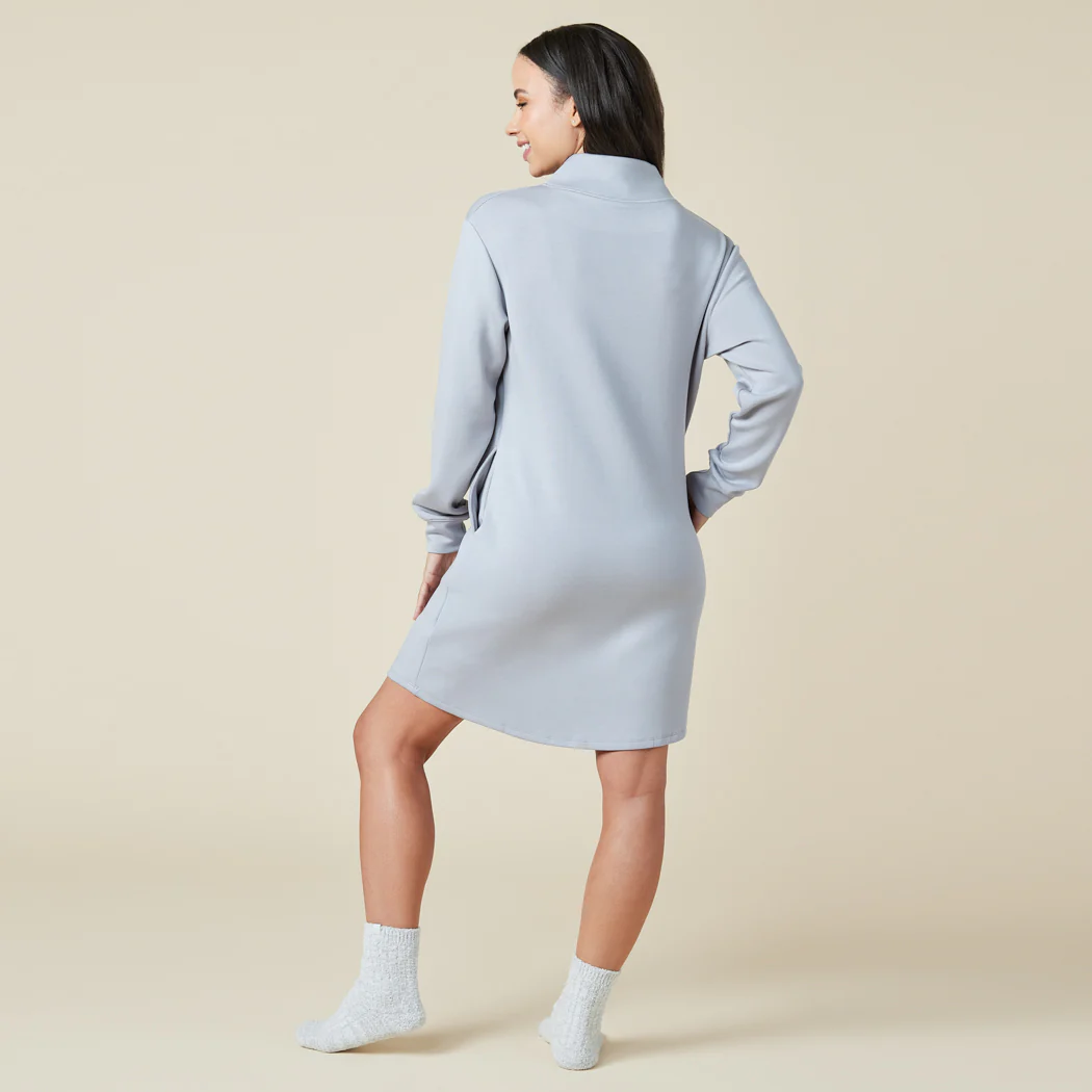 DreamTech 35" 1/4 Zip Tunic Lounger - Image 28