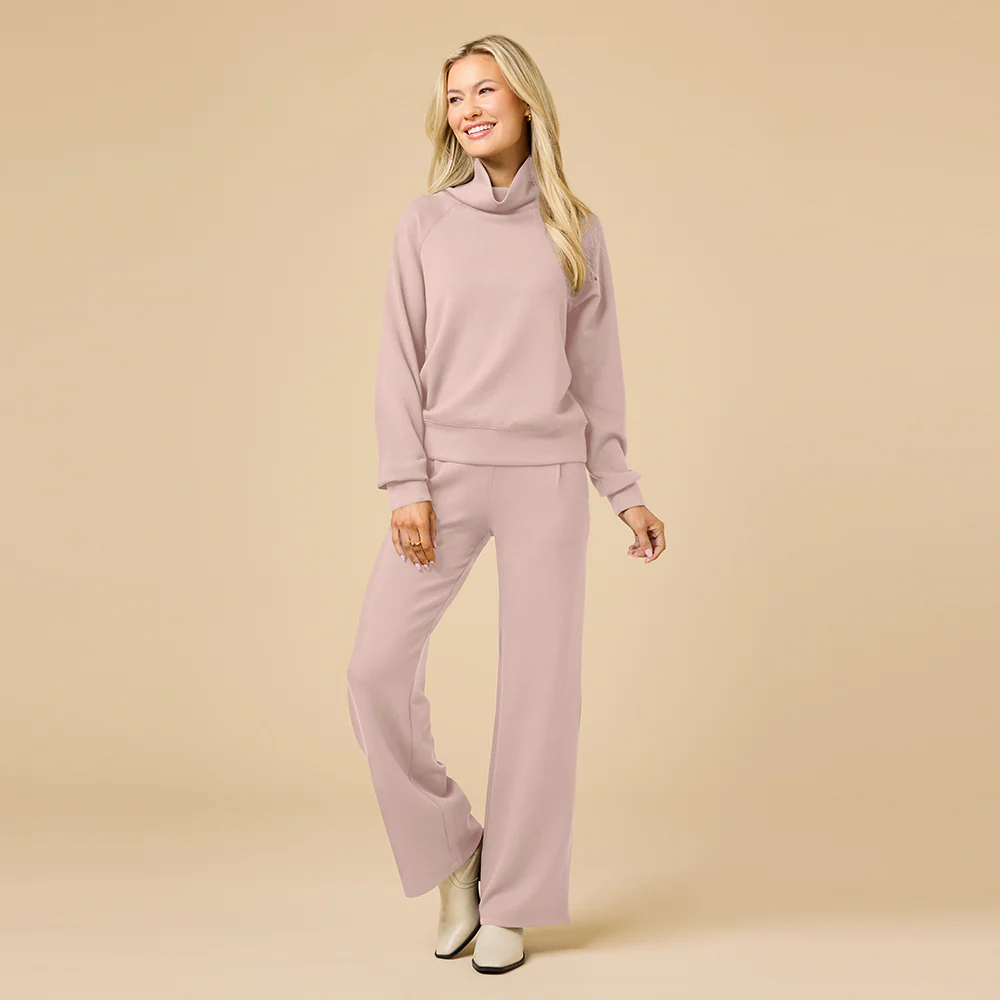 DreamTech Mock Neck with Pleated Pant - Image 26