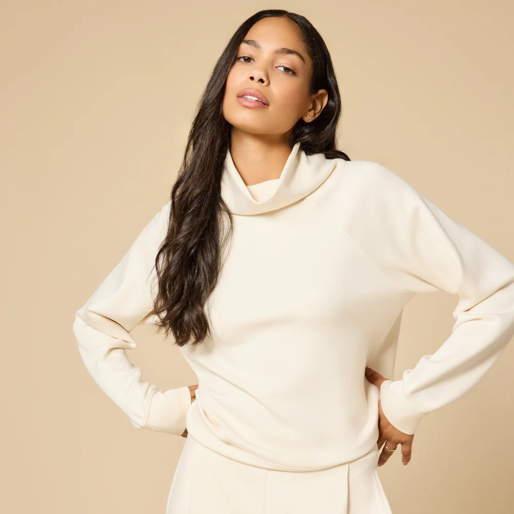 DreamTech Mock Neck with Pleated Pant - Image 7