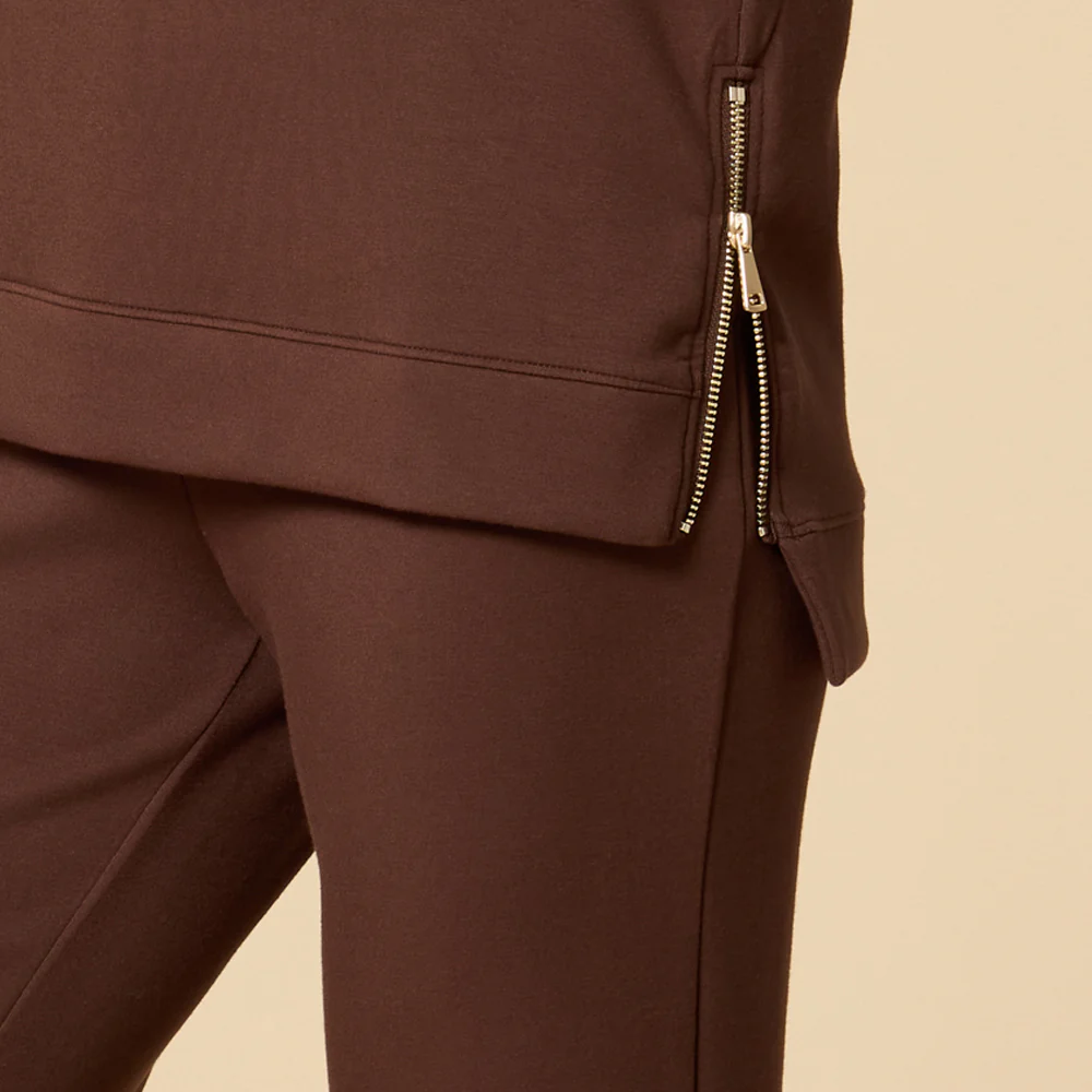 DreamTech Crew Tunic with Side Zip & Ankle Cuff Pant - Image 10