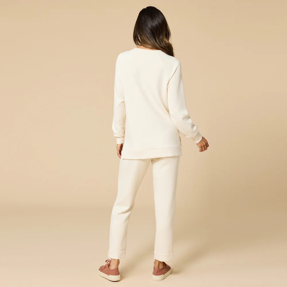 DreamTech Crew Tunic with Side Zip & Ankle Cuff Pant - Image 14