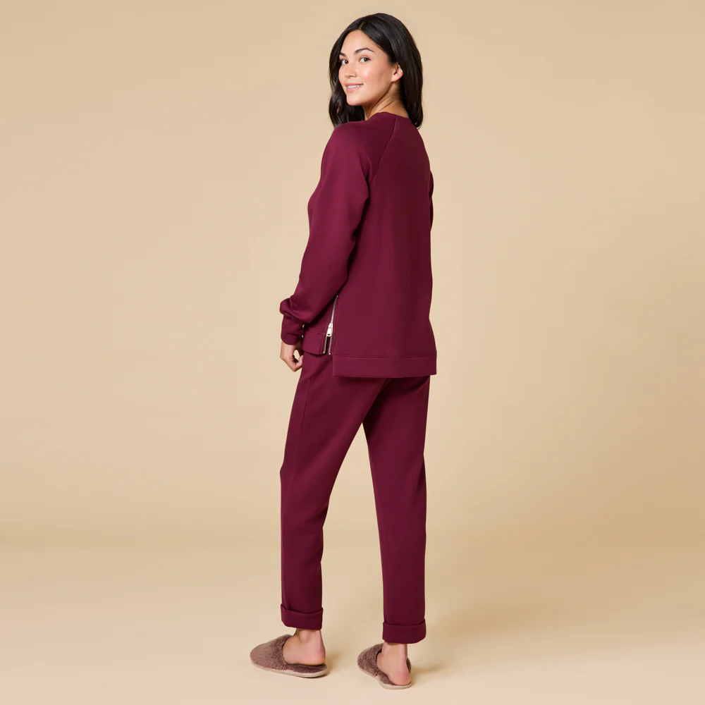 DreamTech Crew Tunic with Side Zip & Ankle Cuff Pant - Image 21