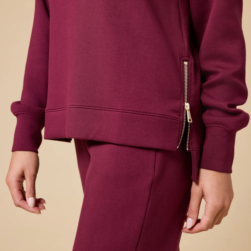 DreamTech Crew Tunic with Side Zip & Ankle Cuff Pant - Image 22