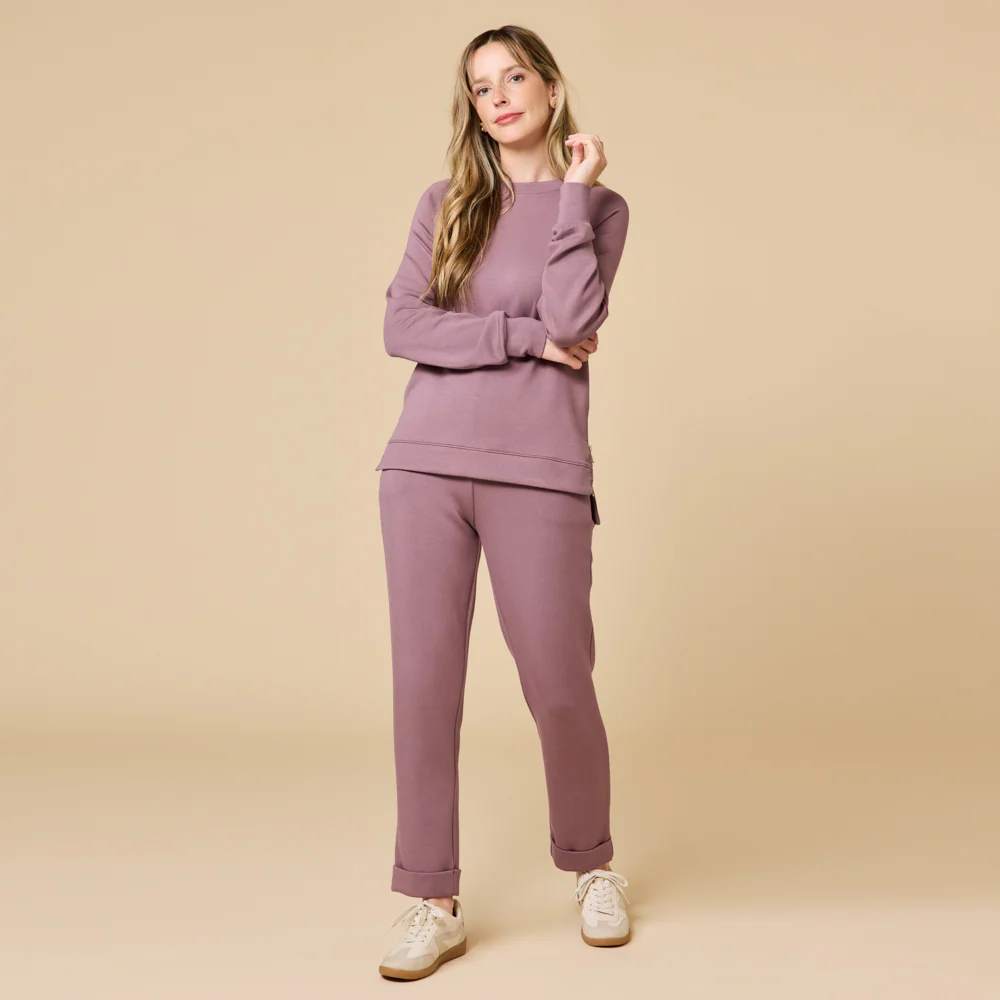 DreamTech Crew Tunic with Side Zip & Ankle Cuff Pant - Image 28