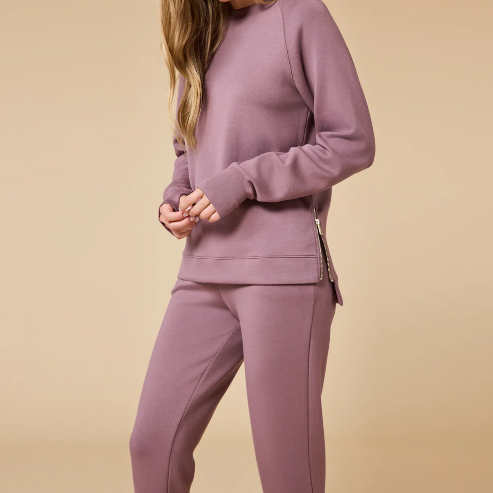 DreamTech Crew Tunic with Side Zip & Ankle Cuff Pant - Image 29