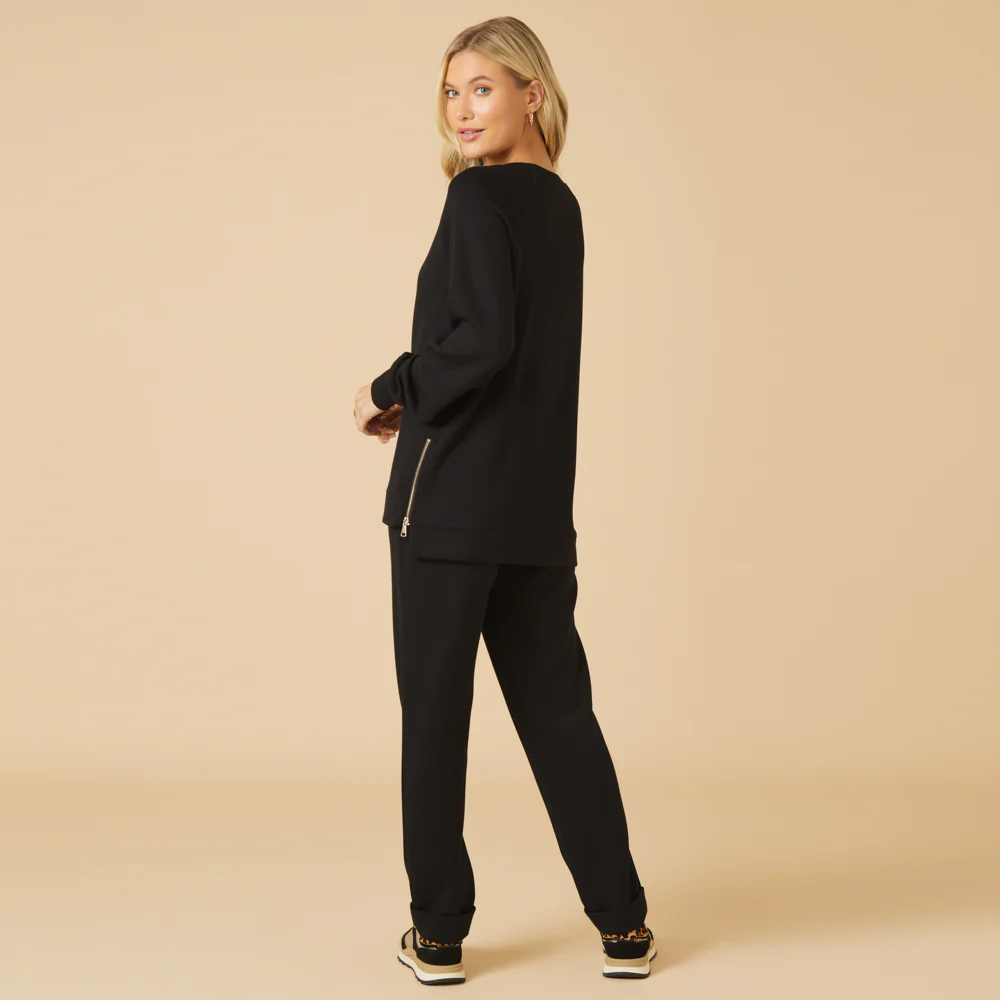 DreamTech Crew Tunic with Side Zip & Ankle Cuff Pant - Image 5