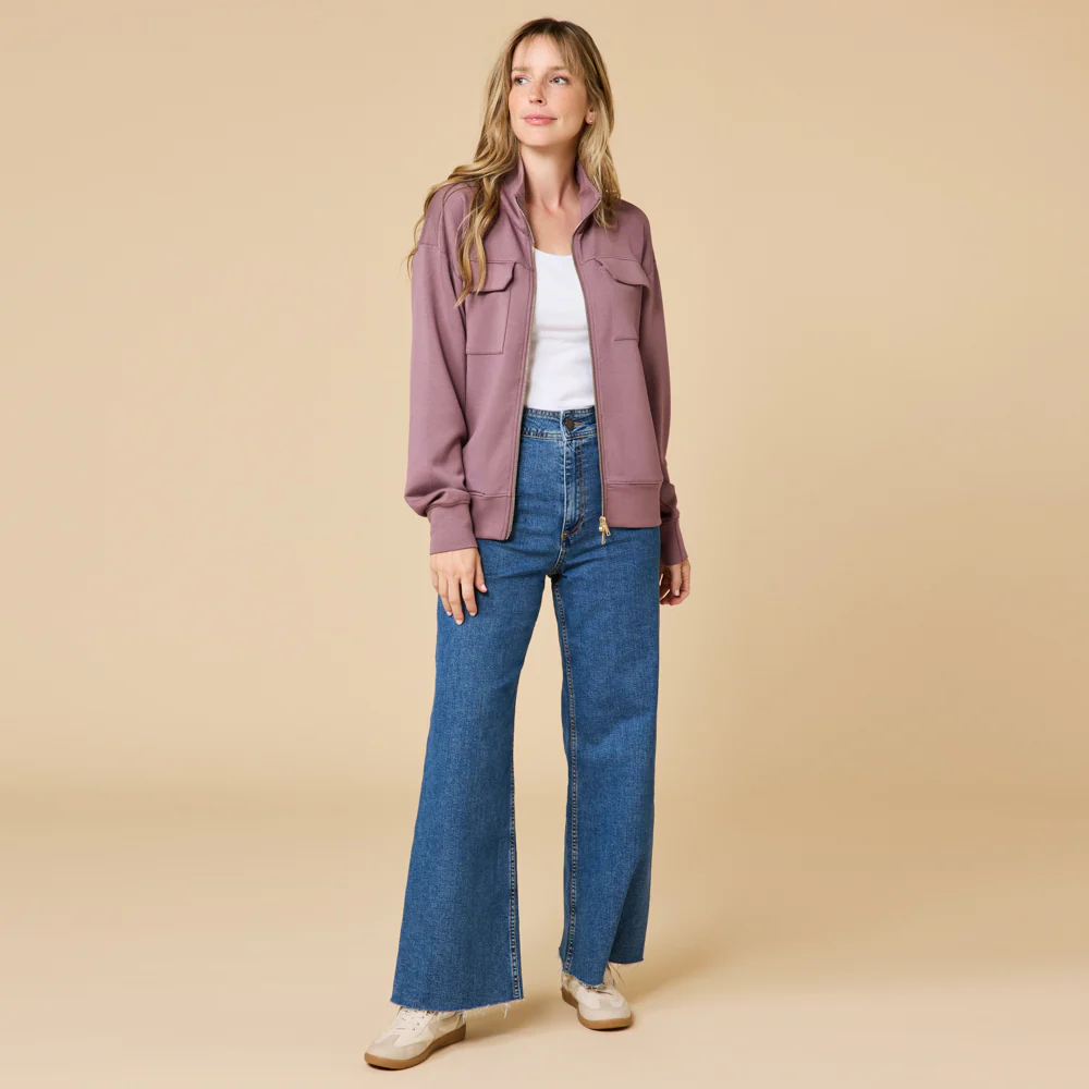 DreamTech Double Zip Bomber Jacket