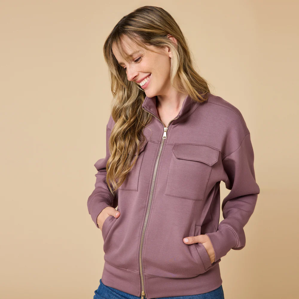 DreamTech Double Zip Bomber Jacket - Image 2
