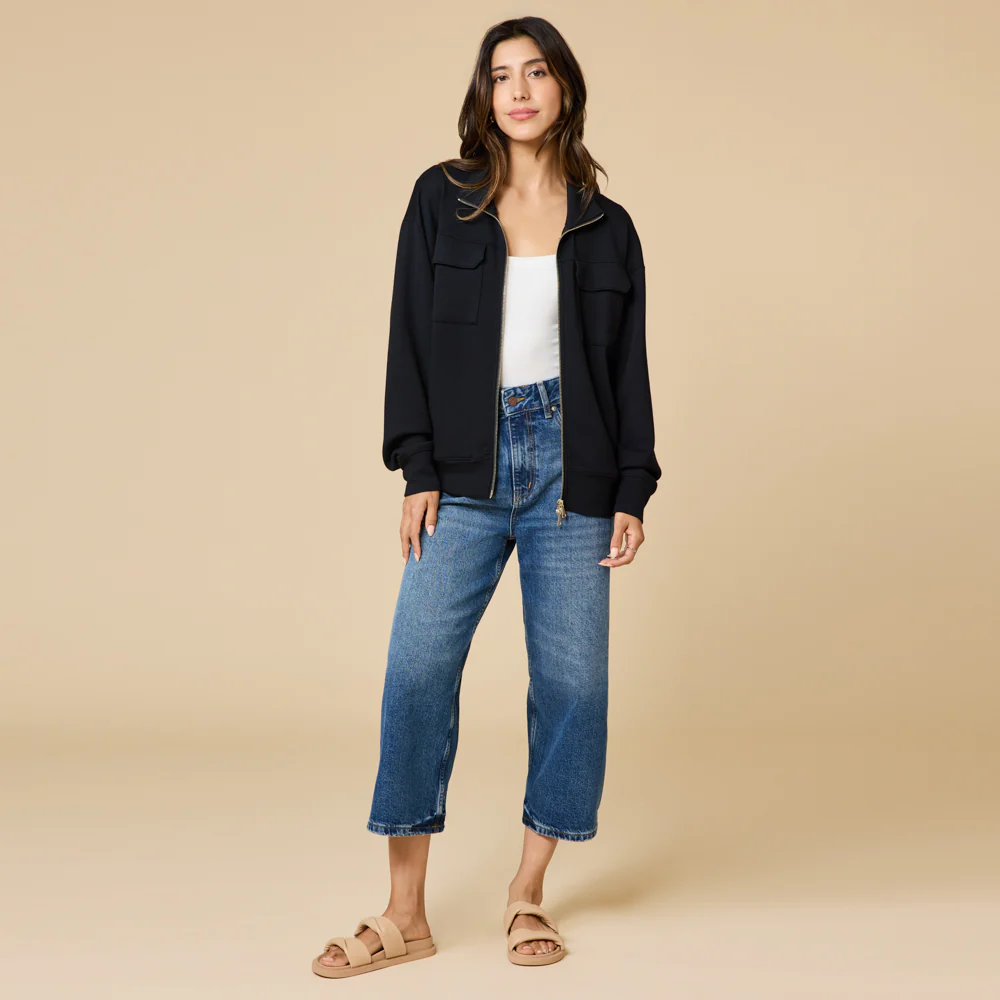 DreamTech Double Zip Bomber Jacket - Image 5