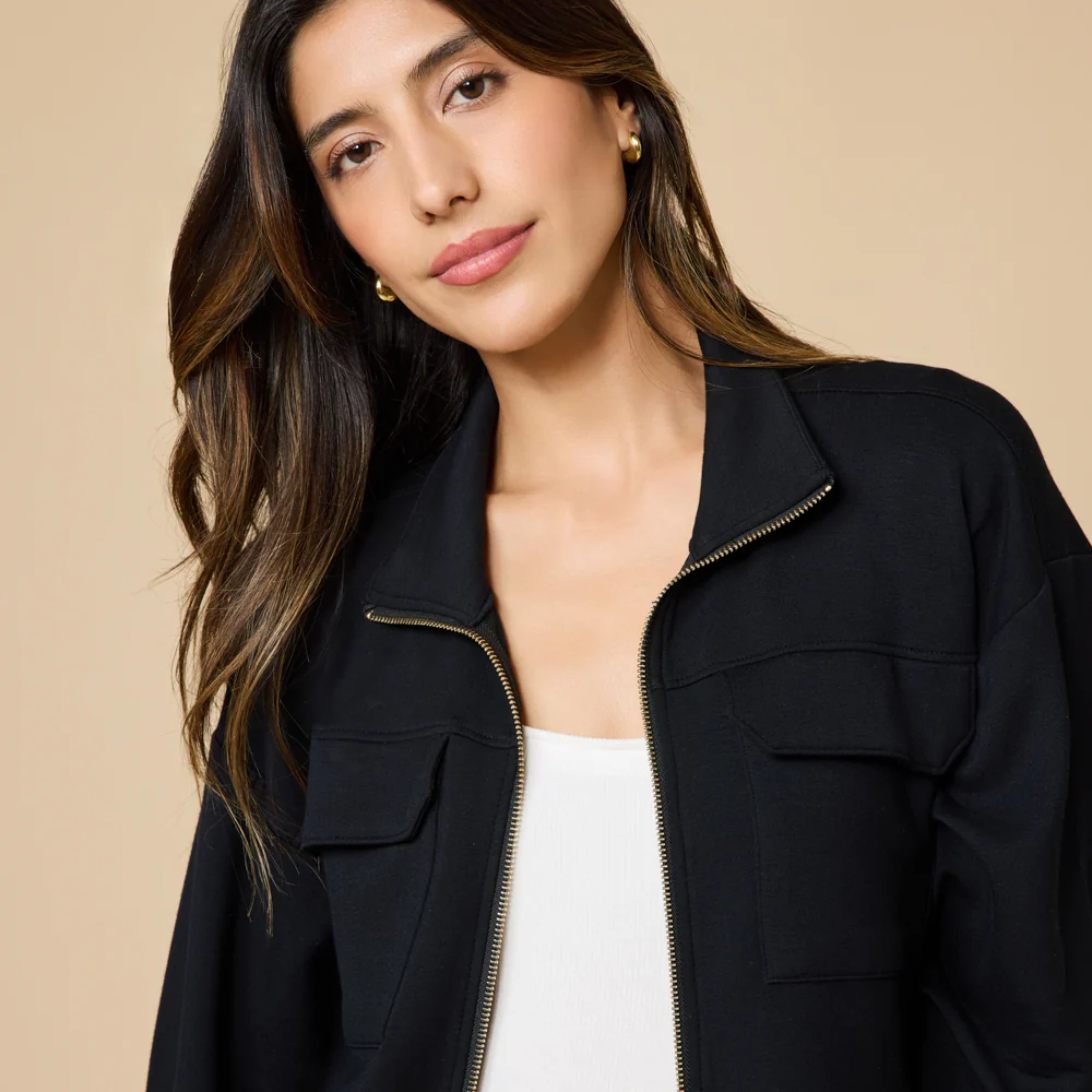 DreamTech Double Zip Bomber Jacket - Image 6