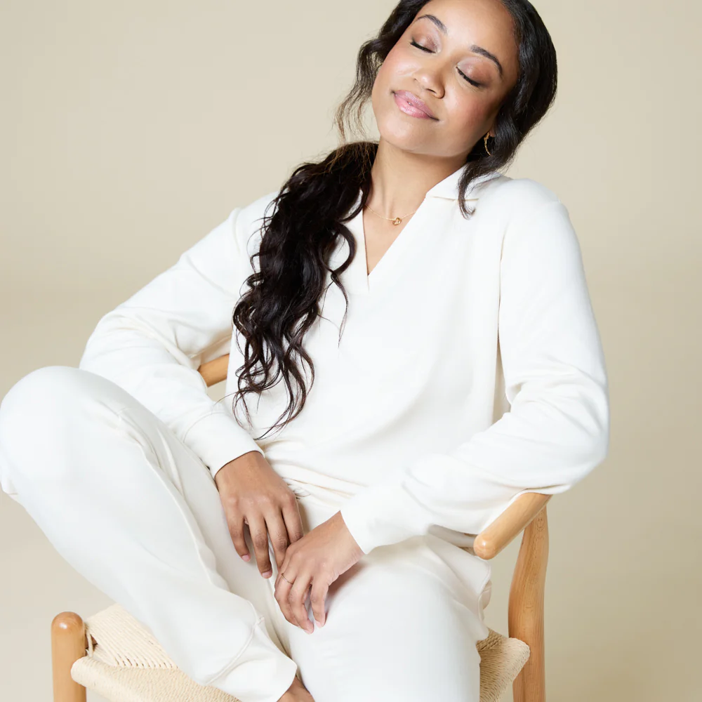 DreamTech Johnny Collar Lounge Set - Image 8