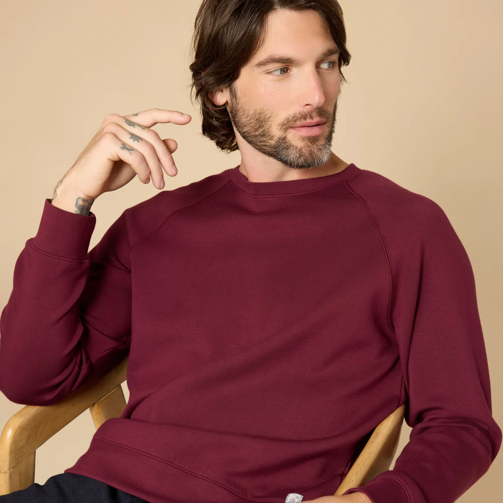 Take 10 Men's DreamTech Raglan Crew Neck - Image 13