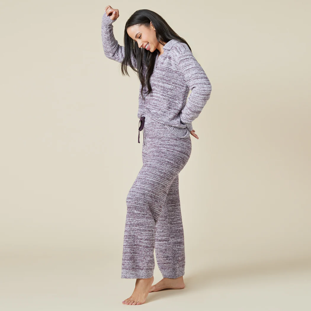 Heather Marshmallow Johnny Collar Lounge Set - Image 13
