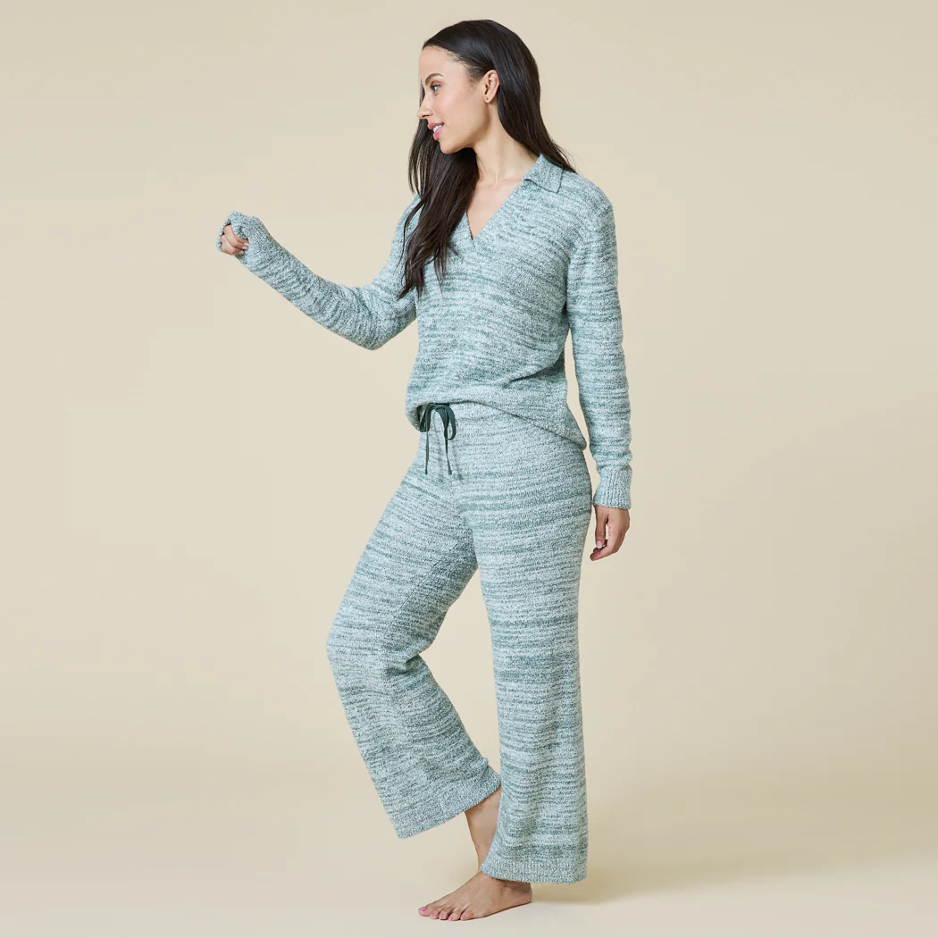 Heather Marshmallow Johnny Collar Lounge Set - Image 17