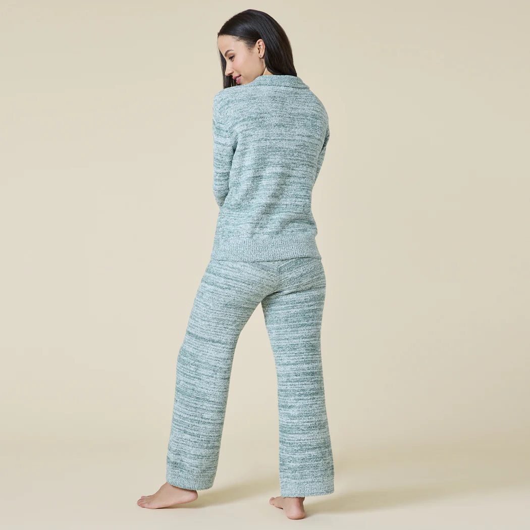 Heather Marshmallow Johnny Collar Lounge Set - Image 18