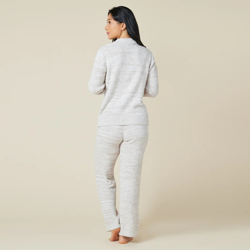 Heather Marshmallow Johnny Collar Lounge Set - Image 31