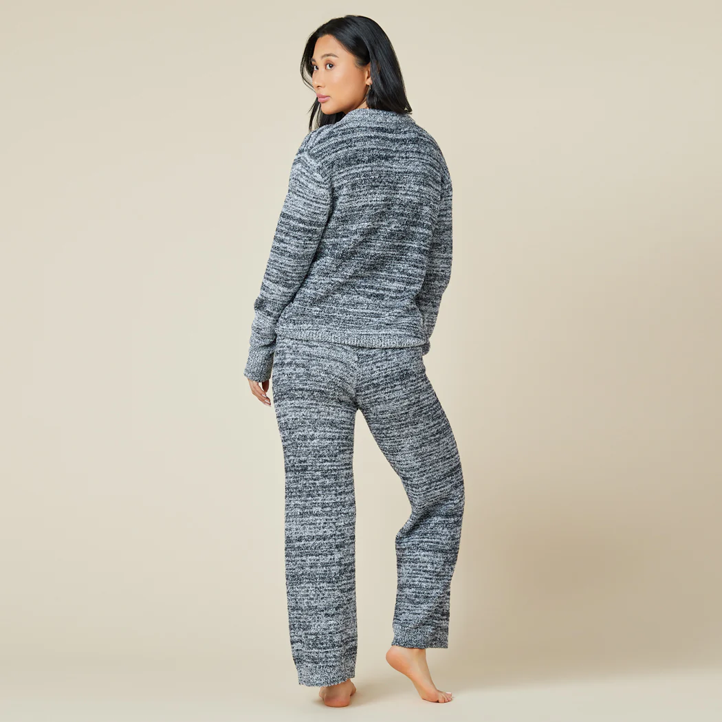 Heather Marshmallow Johnny Collar Lounge Set - Image 8