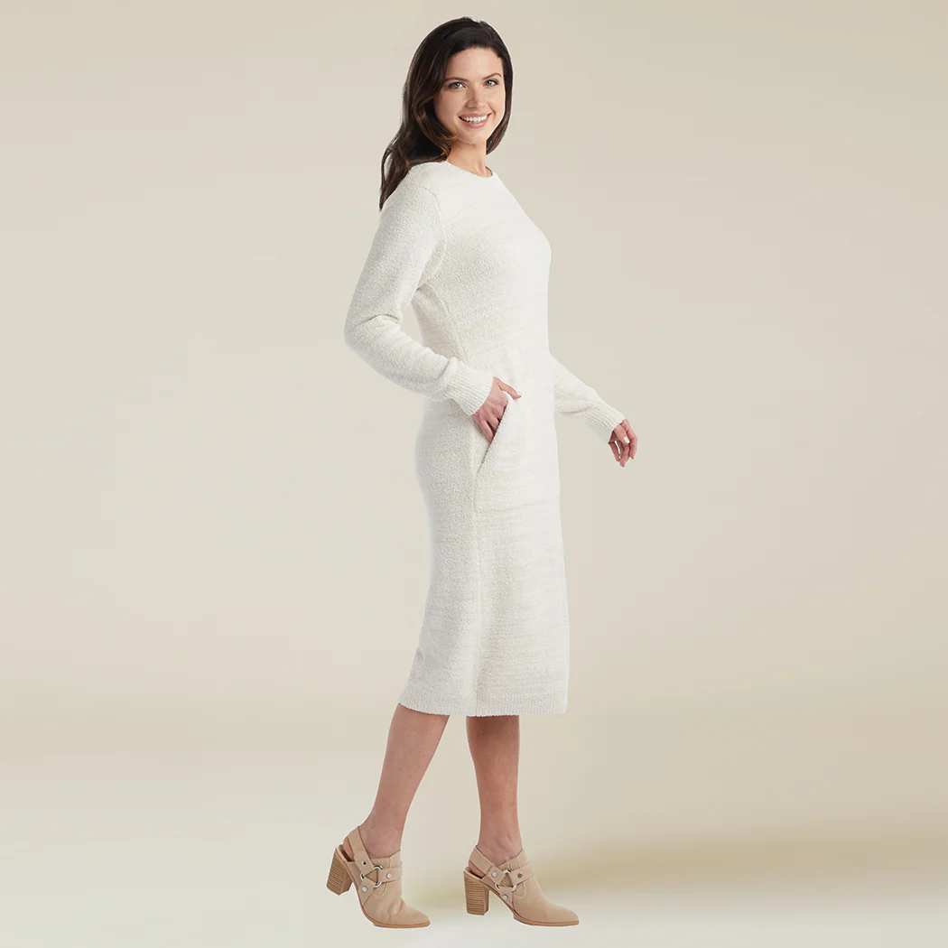 Marshmallow Crew Neck Lounger with Pockets - Image 15