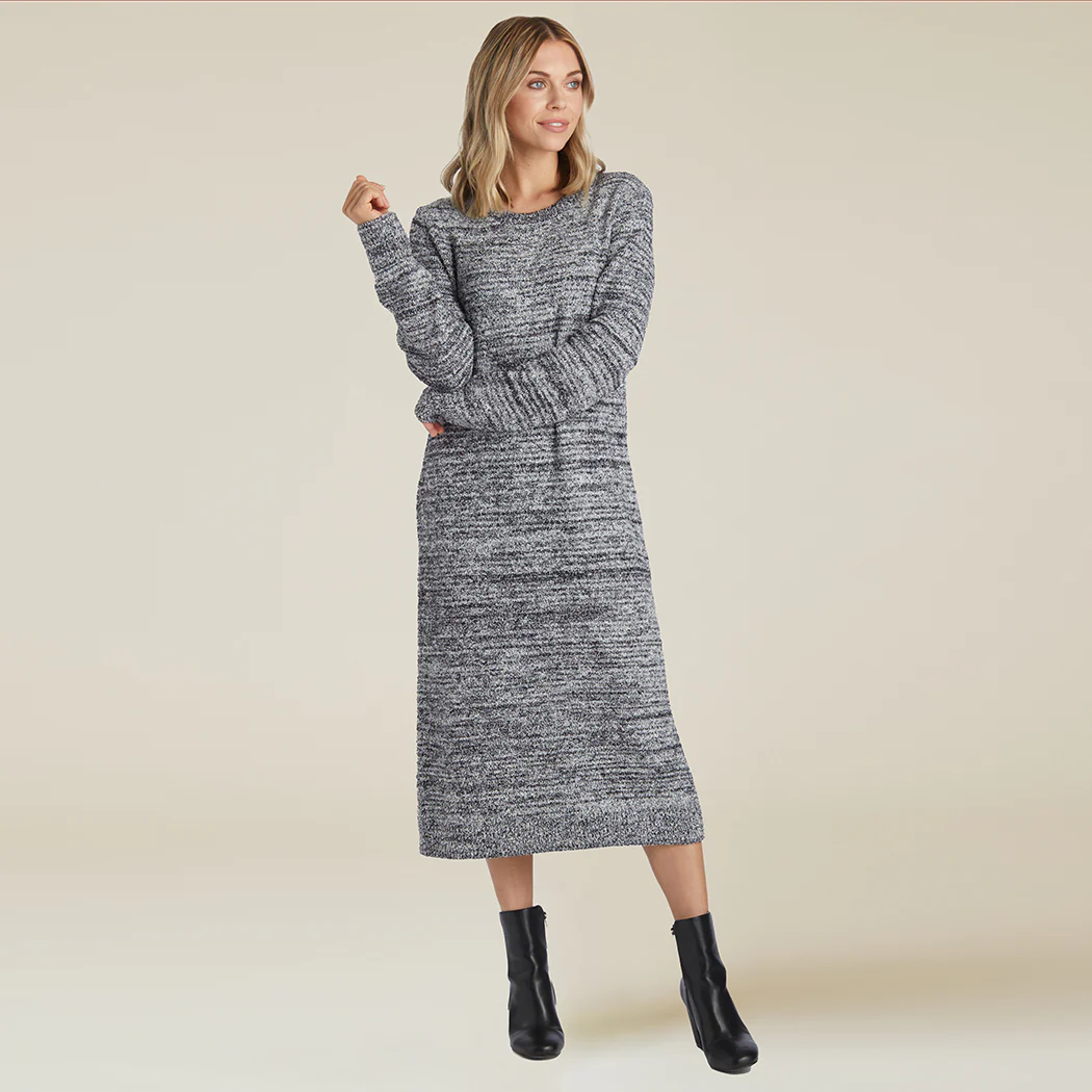 Marshmallow Crew Neck Lounger with Pockets - Image 6